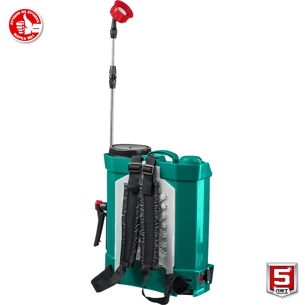 ЗУБР  12 л, аккумуляторный опрыскиватель (ОПС-12) ОПС-12