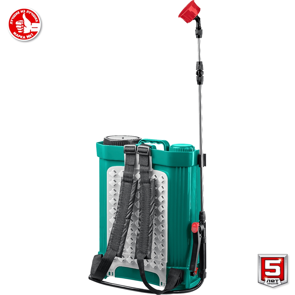 ЗУБР  16 л, аккумуляторный опрыскиватель (ОПС-16) ОПС-16