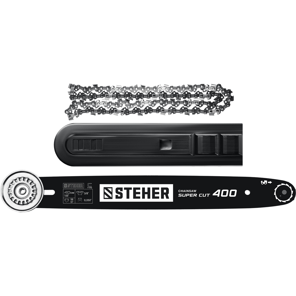 STEHER  2600 Вт, 40 см шина, электрическая цепная пила (ES-2640) ES-2640