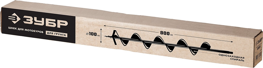 ЗУБР  d 100 мм, грунт, шнек для мотобуров (7051-10) 7051-10