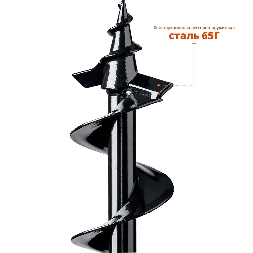 ЗУБР  d 100 мм, грунт, шнек для мотобуров (7051-10) 7051-10