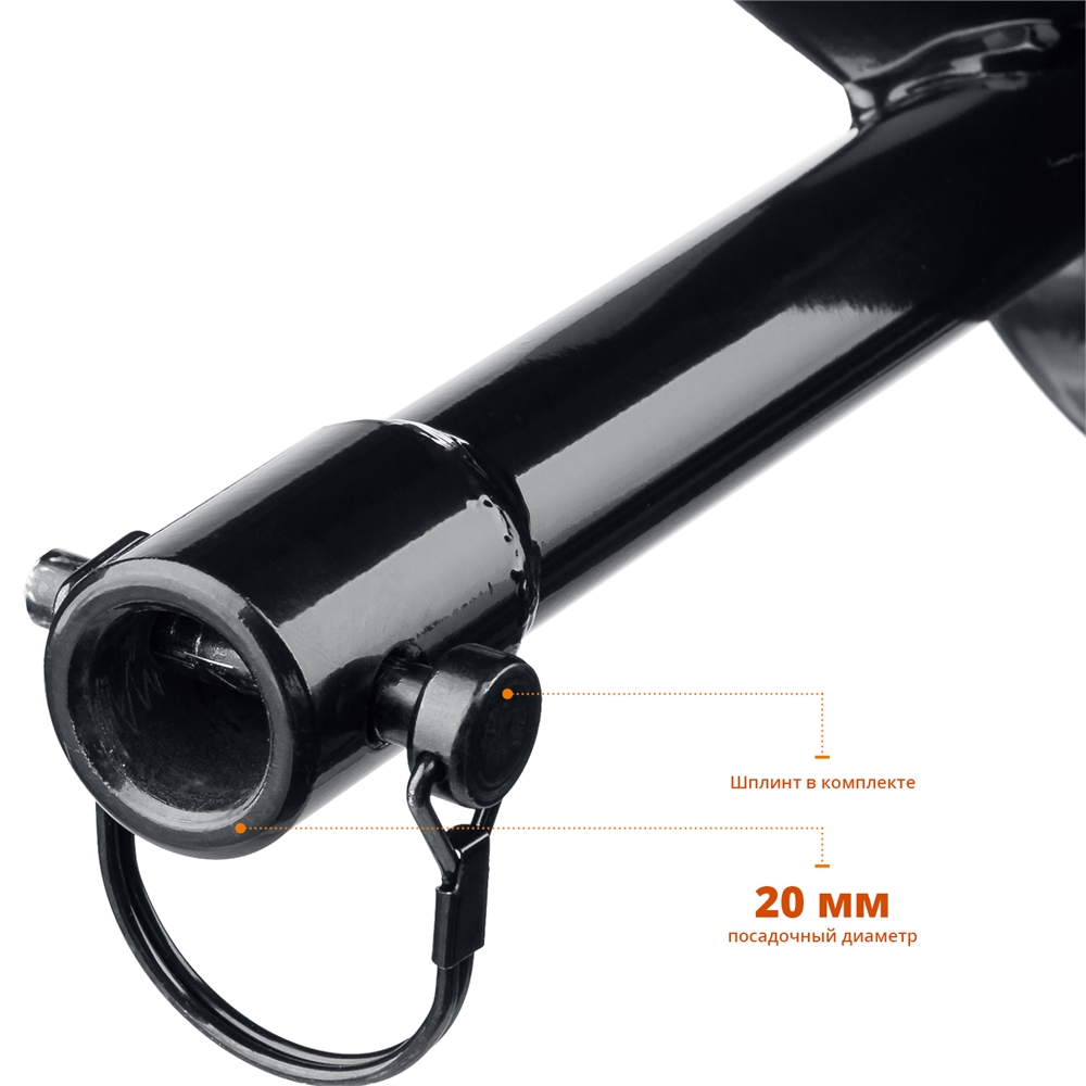 ЗУБР  d 100 мм, грунт, шнек для мотобуров (7051-10) 7051-10