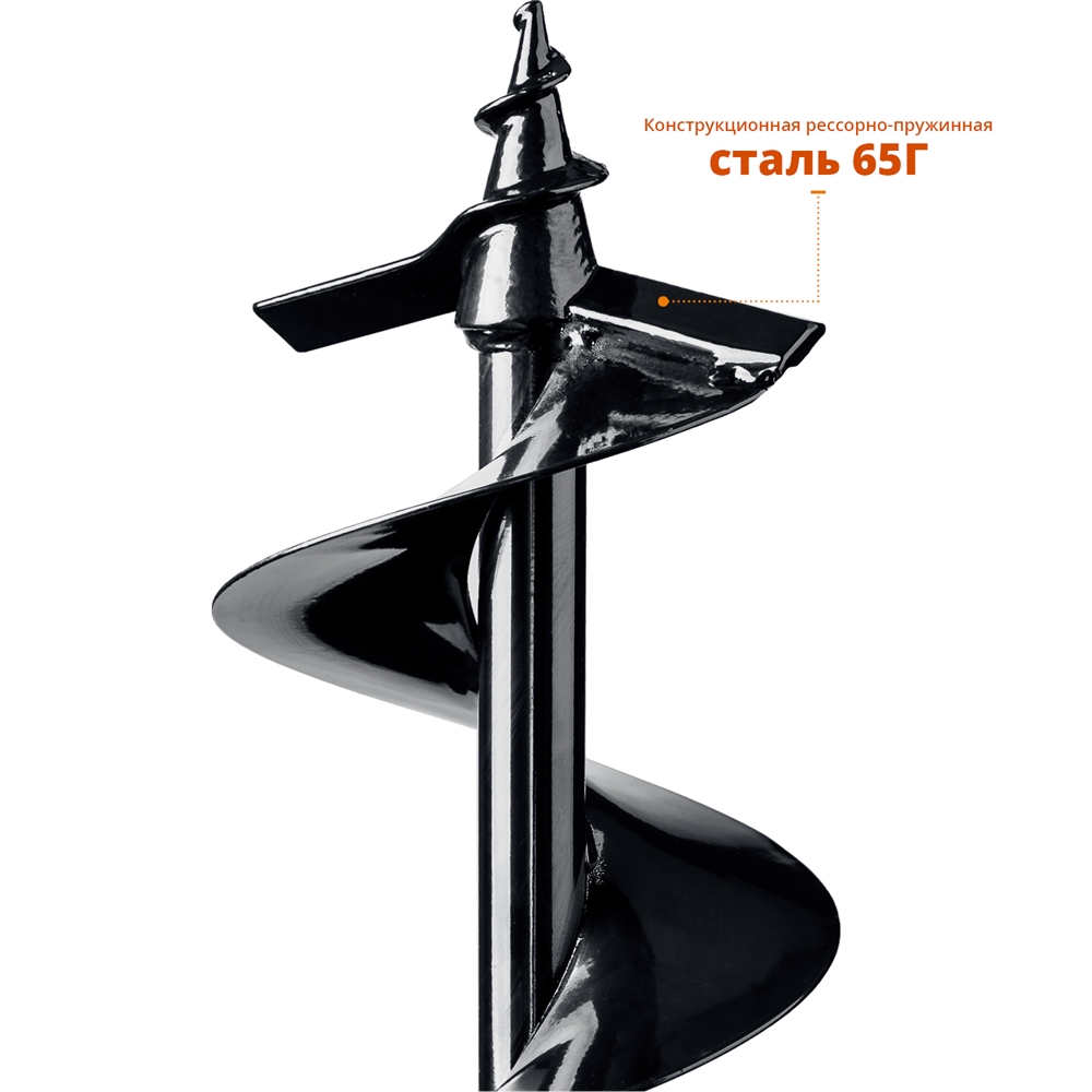 ЗУБР  d 150 мм, грунт, шнек для мотобуров (7051-15) 7051-15