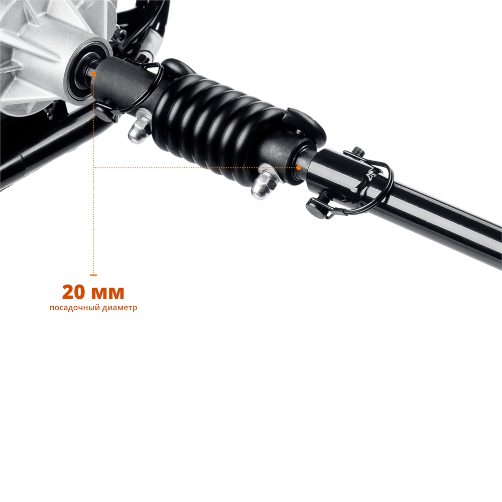 ЗУБР  Анти-удар, d 20 мм, пружинный адаптер для мотобуров (7059-20) 7059-20