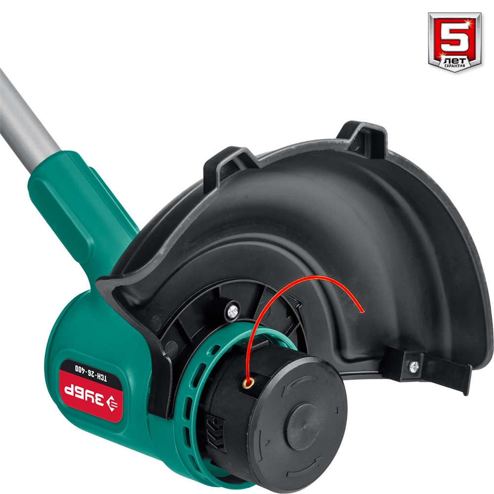 ЗУБР  400 Вт, ш/с 26 см, сетевой триммер (ТСН-26-400) ТСН-26-400