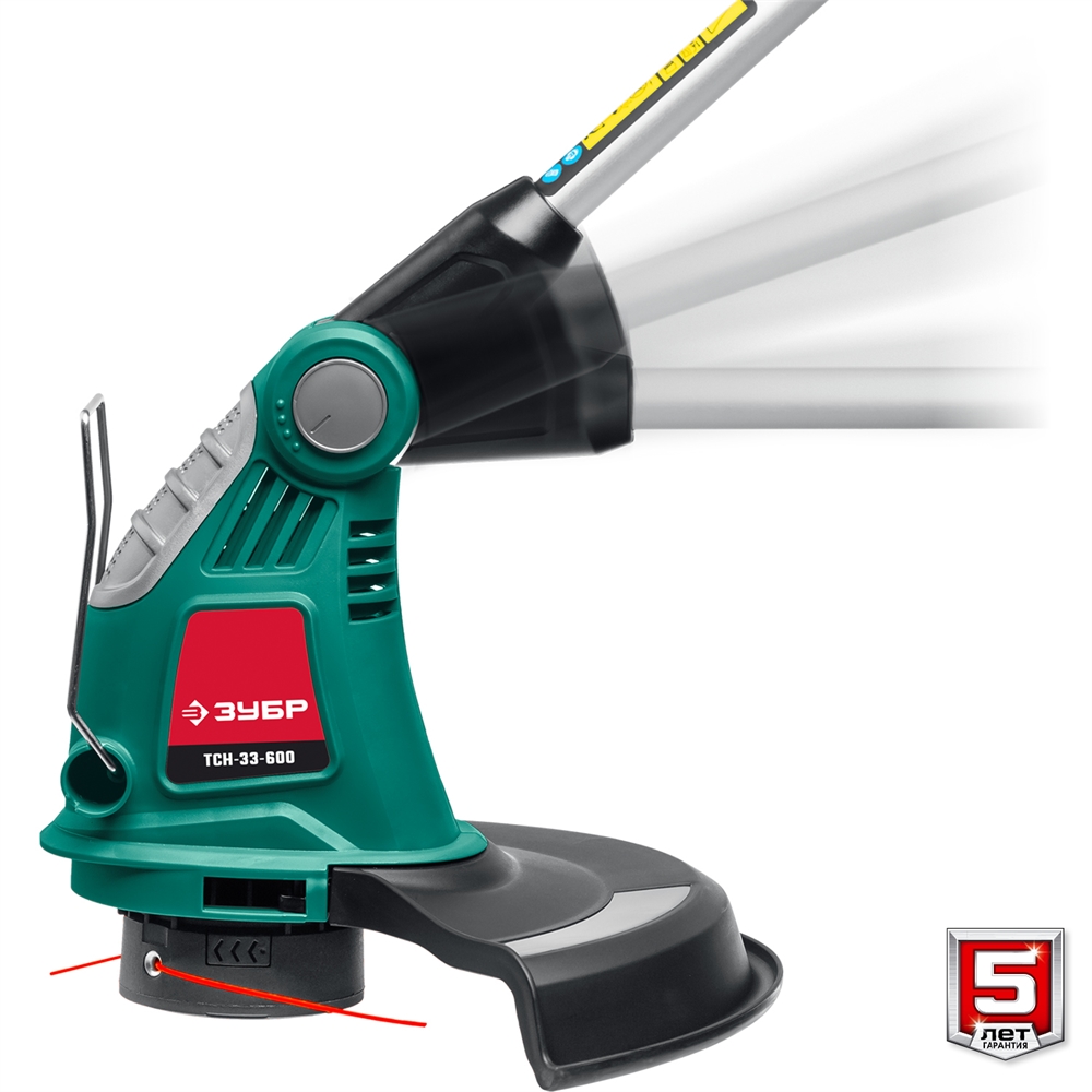 ЗУБР  600 Вт, ш/с 33 см, сетевой триммер (ТСН-33-600) ТСН-33-600