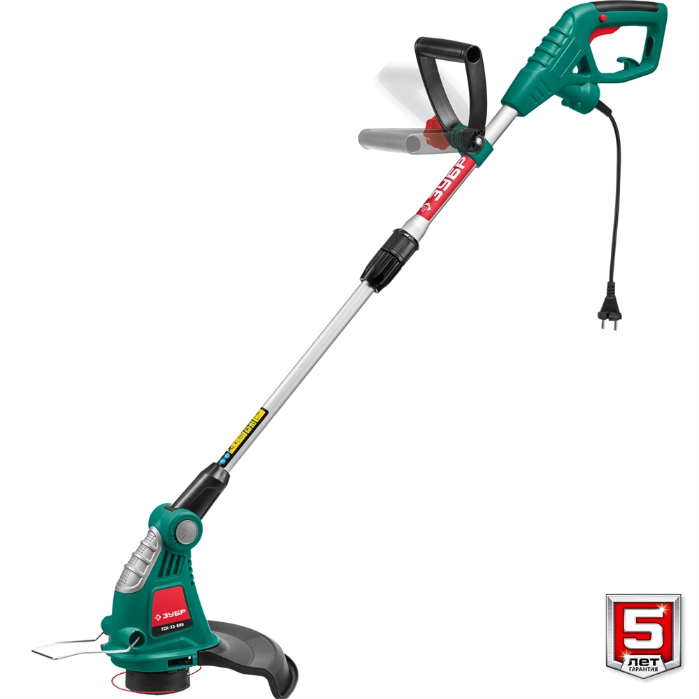 ЗУБР  600 Вт, ш/с 33 см, сетевой триммер (ТСН-33-600) ТСН-33-600