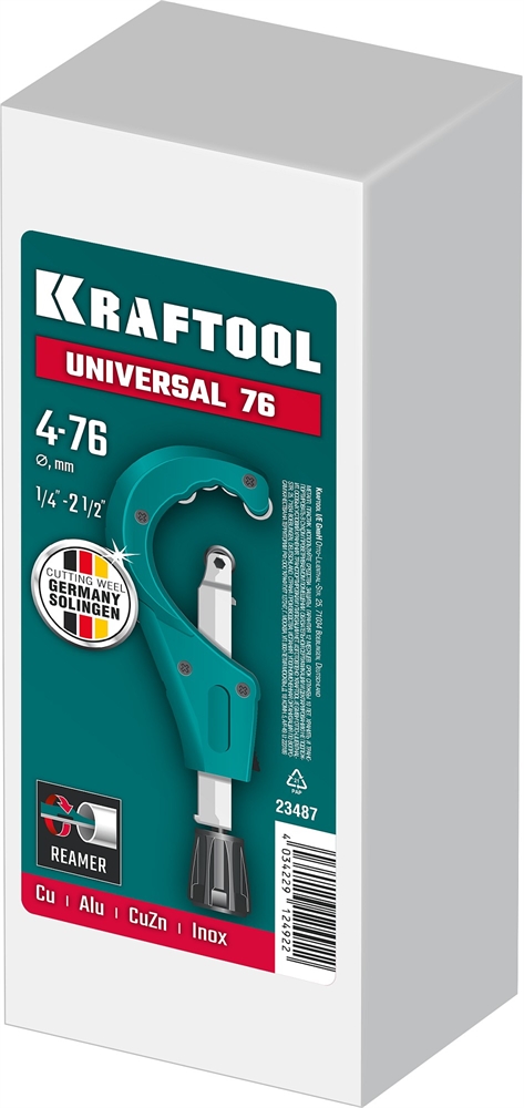 KRAFTOOL  Universal-76, 6 - 76 мм, труборез для меди и алюминия (23487) 23487