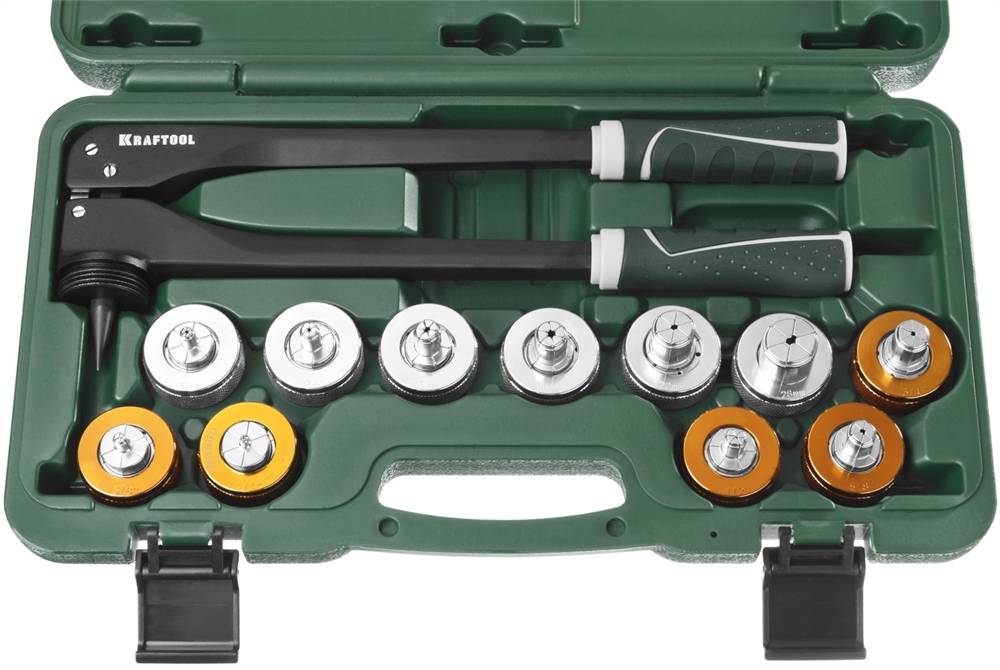 KRAFTOOL  10 - 28 мм, 1/4 - 3/4″, расширитель-калибратор для труб (23650-H12) 23650-H12