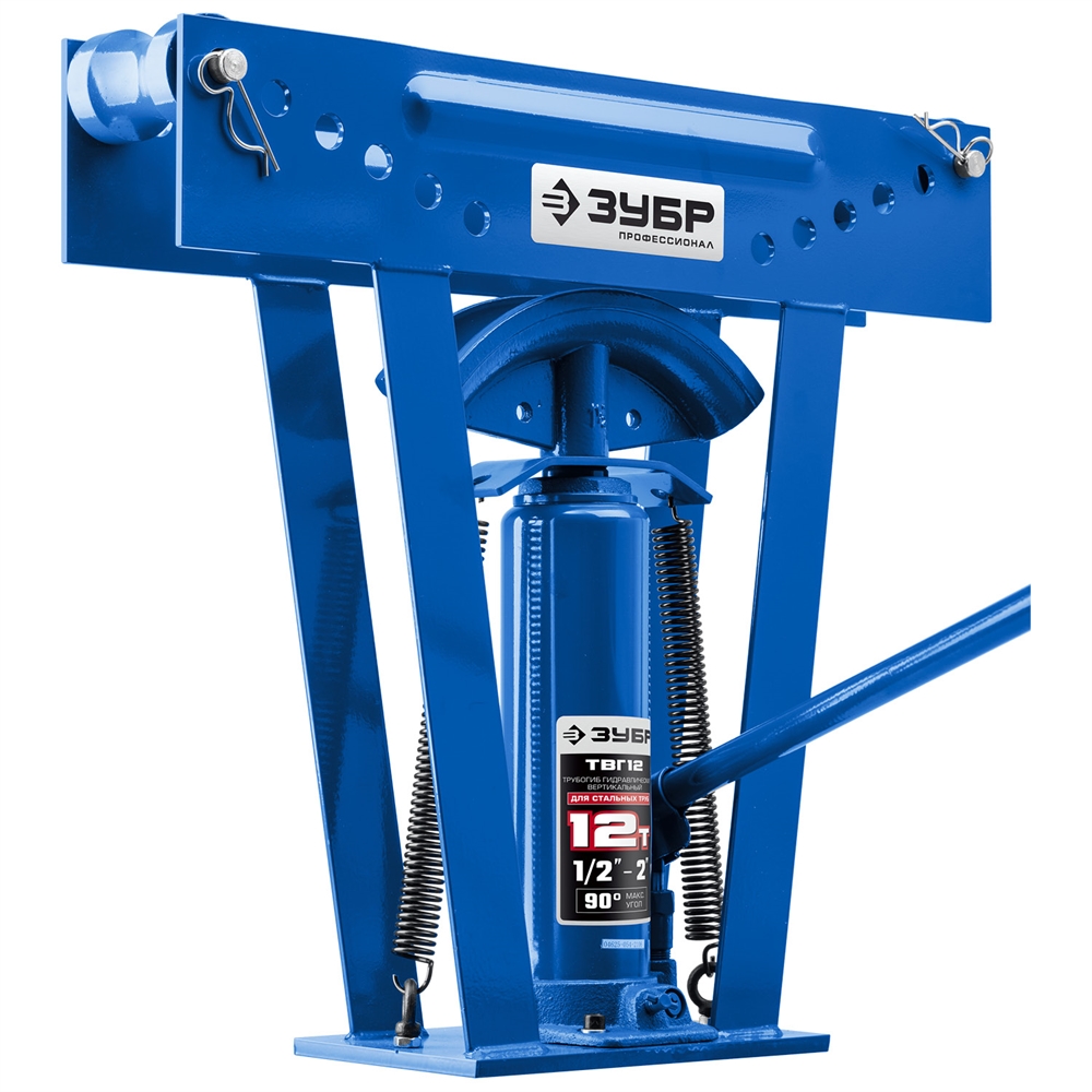ЗУБР  ТВГ-12, 12 т, ручной вертикальный гидравлический трубогиб, Профессионал (43078-12) 43078-12_z01