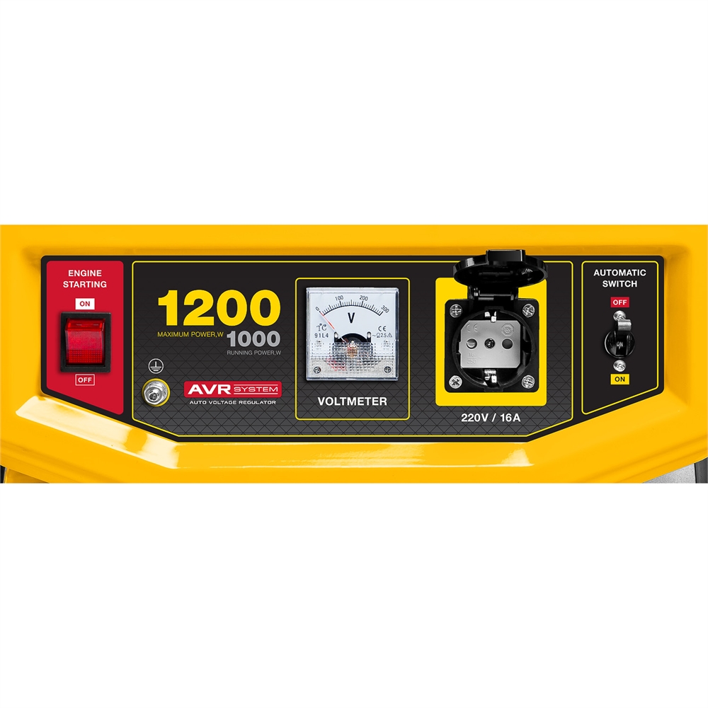 STEHER  1200 Вт, бензиновый генератор (GS-1500) GS-1500