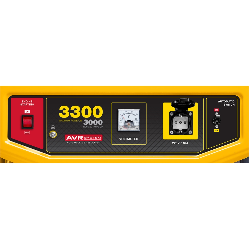 STEHER  3300 Вт, бензиновый генератор (GS-4500) GS-4500