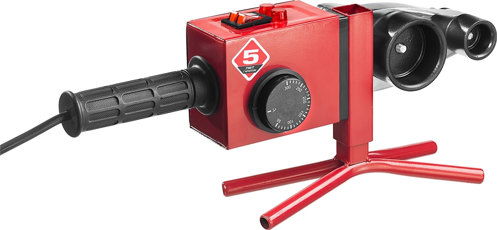 ЗУБР  2000 / 1000 Вт, паяльник для полипропиленовых труб, 6 насадок в комплекте (АСТ-2000) АСТ-2000