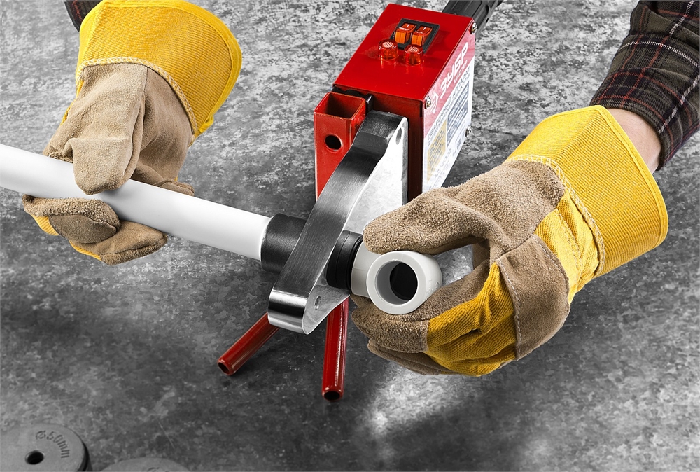 ЗУБР  2000 / 1000 Вт, паяльник для полипропиленовых труб, 6 насадок в комплекте (АСТ-2000) АСТ-2000