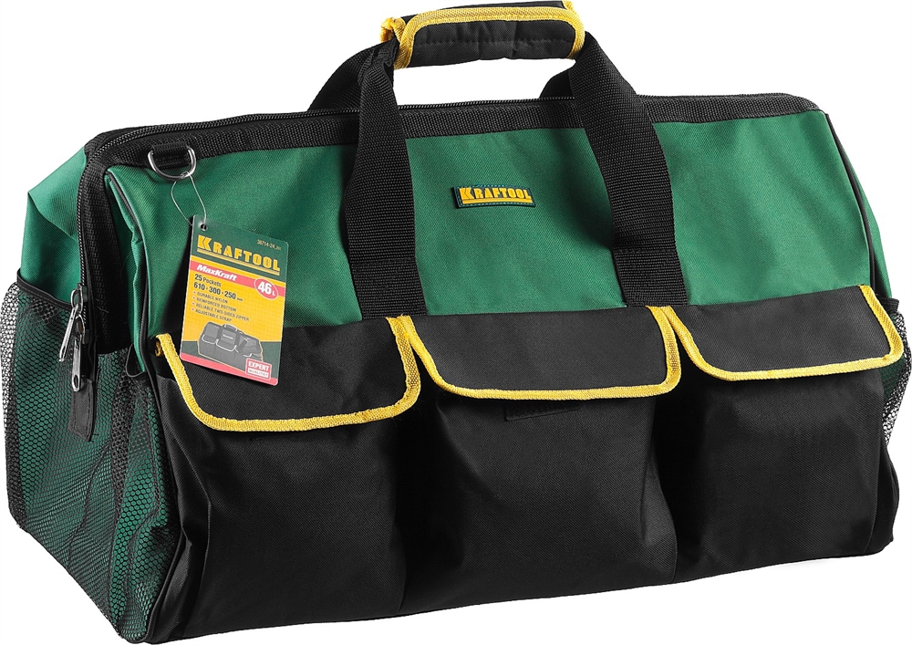 KRAFTOOL  MaxKraft, 610 х 250 х 300, сумка для инструментов с 25 карманами (38714-24) 38714-24_z01