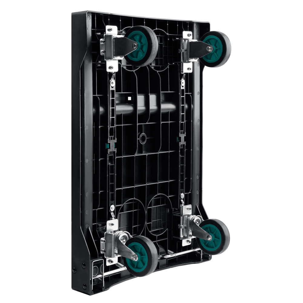 KRAFTOOL  до 150 кг,  платформа 68.0 х 49.5 см, складная рукоятка, складные колеса d 10 см, вес - 9.3 кг, платформенная тележка (38780-150) 38780-150