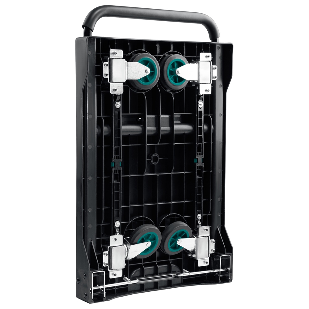 KRAFTOOL  до 150 кг,  платформа 68.0 х 49.5 см, складная рукоятка, складные колеса d 10 см, вес - 9.3 кг, платформенная тележка (38780-150) 38780-150