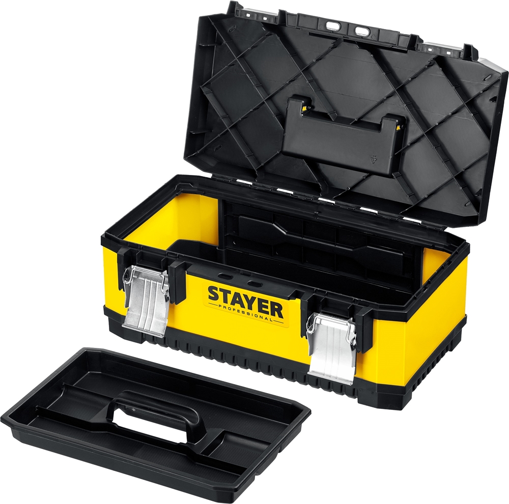 STAYER  PROXIMA-19, 498 х 289 х 222 мм, (19″), металлический ящик для инструментов, Professional (2-38011-18) 2-38011-18_z02