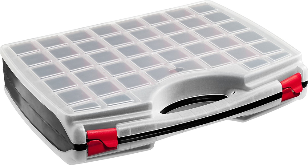 ЗУБР  ДОН-80, 425 х 330 х 85 мм, двухсторонний органайзер с 80 ячейками (38036-80) 38036-80