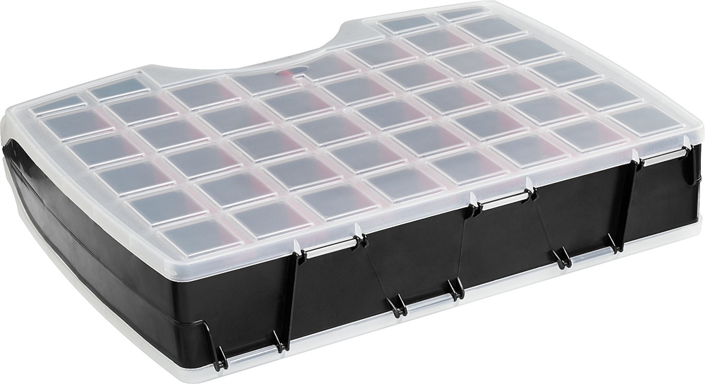 ЗУБР  ДОН-80, 425 х 330 х 85 мм, двухсторонний органайзер с 80 ячейками (38036-80) 38036-80