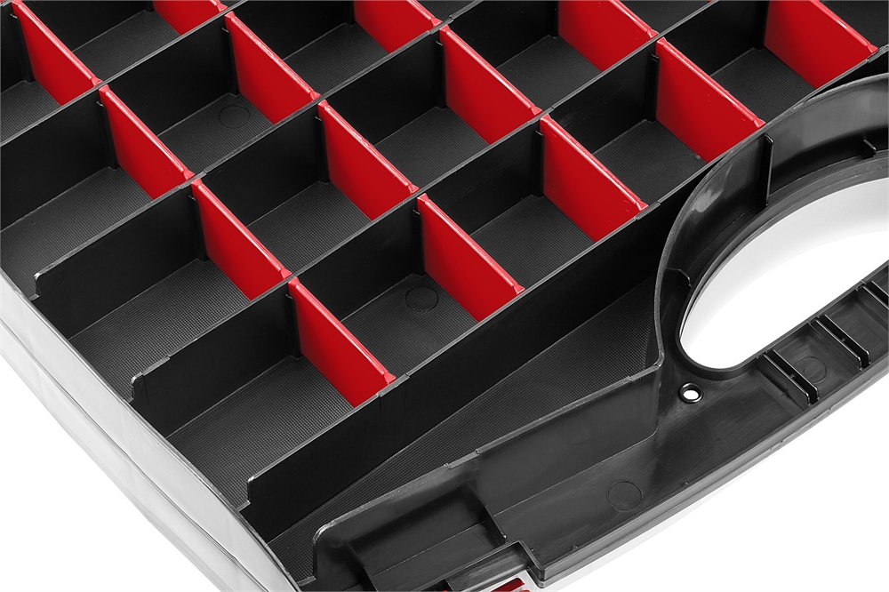 ЗУБР  ДОН-80, 425 х 330 х 85 мм, двухсторонний органайзер с 80 ячейками (38036-80) 38036-80