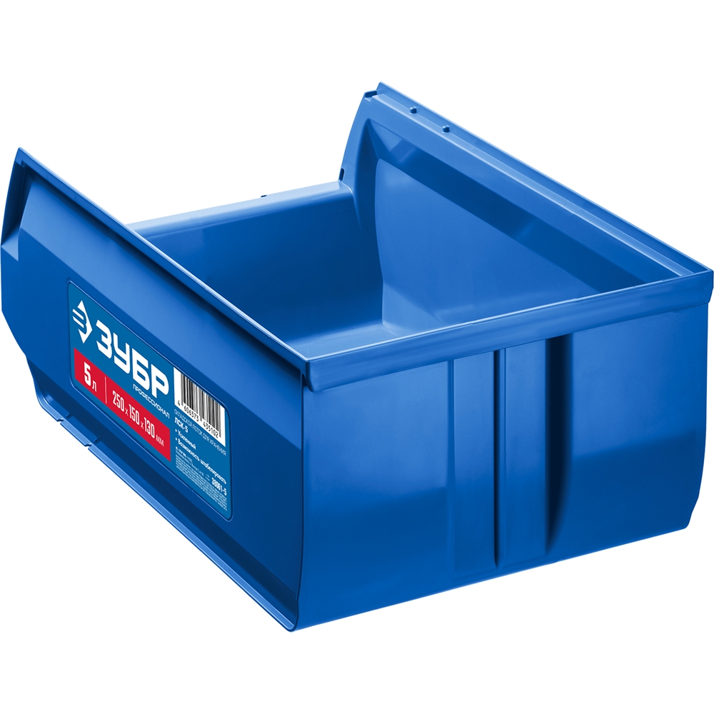 ЗУБР  ЛСК-5, 5 л, 250 х 150 х 130 мм, складской лоток, Профессионал (38061-5) 38061-5