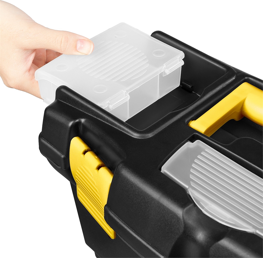 STAYER  VEGA-16, 410 x 210 x 230 мм, (16″), пластиковый ящик для инструментов (38105-16) 38105-16_z03