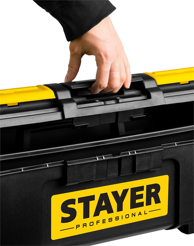 STAYER  TOOLBOX-24, 590 х 270 х 255, пластиковый ящик для инструментов, Professional (38167-24) 38167-24