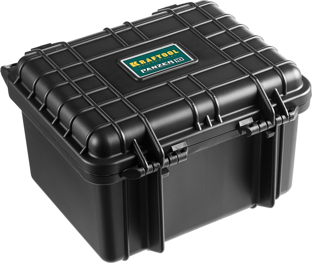 KRAFTOOL  PANZER-10, 270 х 240 х 170 мм, (10″), IP55, ударопрочный пластиковый ящик (38251-10) 38251-10