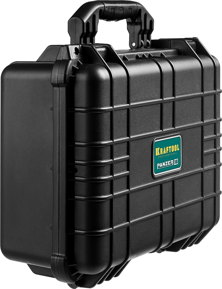 KRAFTOOL  PANZER-16, 400 х 330 х 170 мм, (16″), IP55, ударопрочный пластиковый ящик (38251-16) 38251-16