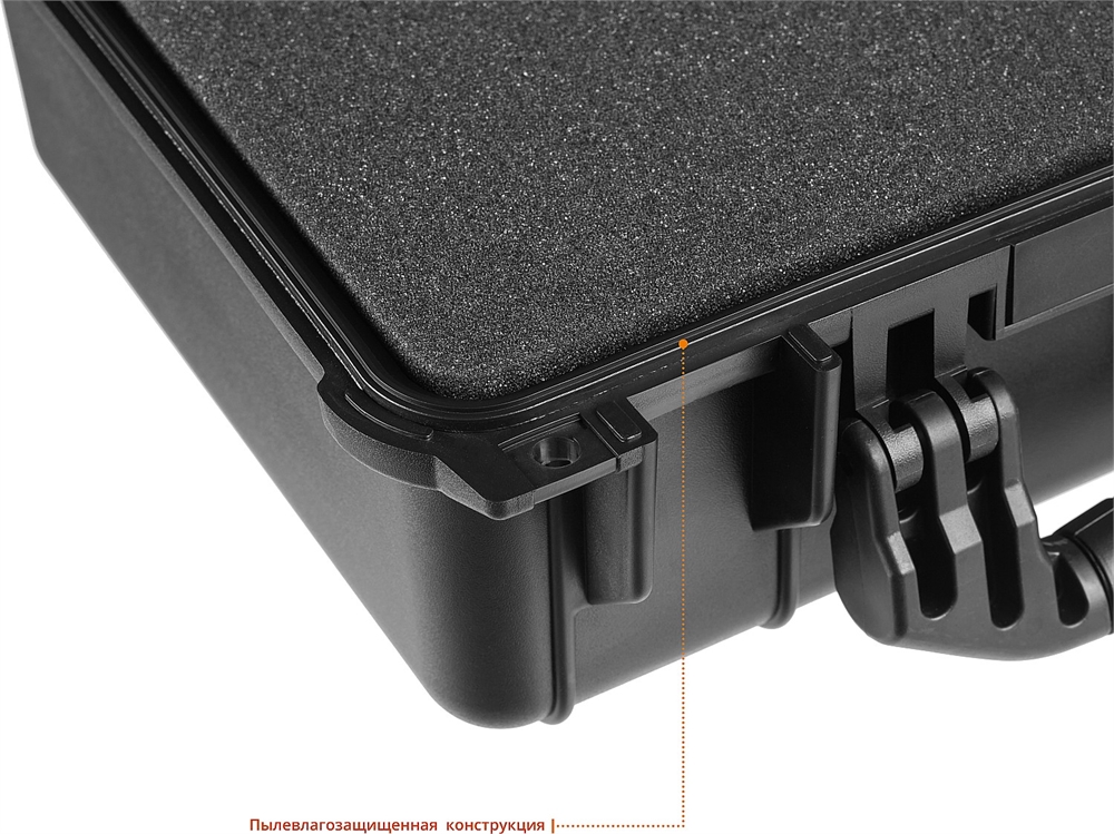 KRAFTOOL  PANZER-20, 510 х 400 х 190 мм, (20″), IP55, ударопрочный пластиковый ящик (38251-20) 38251-20