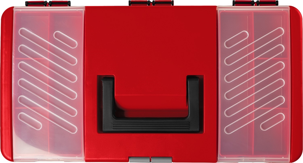 ЗУБР  НЕВА-17, 420 х 220 х 180 мм, (17″), пластиковый ящик для инструментов (38323-17) 38323-17