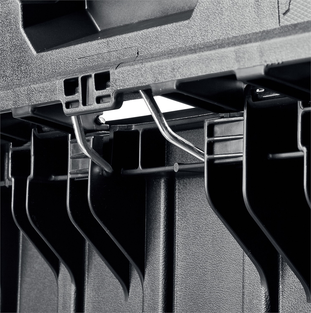 KETER  SMART ROLLING, 564 х 373 х 700 мм, (22″), набор пластиковый ящик-тележка + ящик для инструментов + ящик органайзер (38390-22) 38390-22