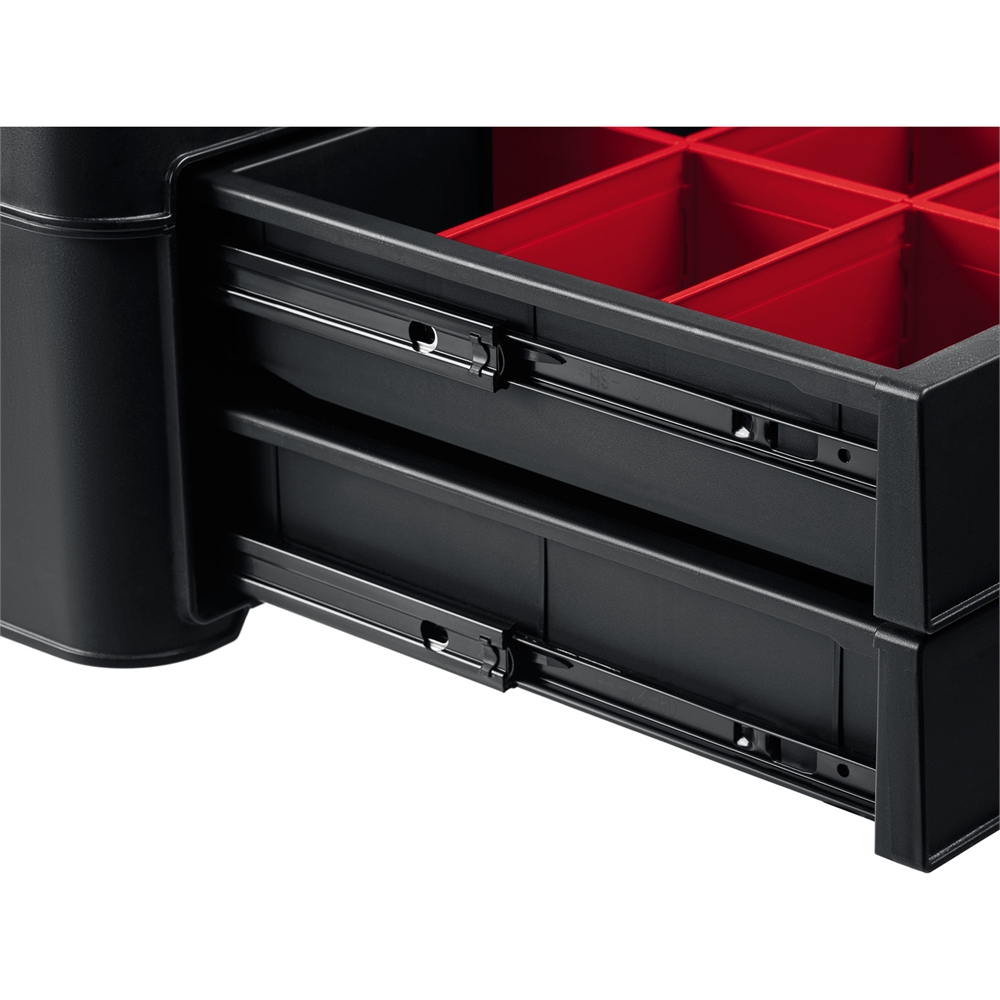 KETER  STACKNROLL, 481 х 332 х 233 мм, (19″), пластиковый ящик с выдвижными полками (38407) 38407