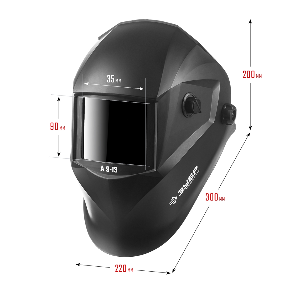 ЗУБР  А 9-13, хамелеон затемнение, 4/9-13, маска сварщика, Профессионал (11076) 11076