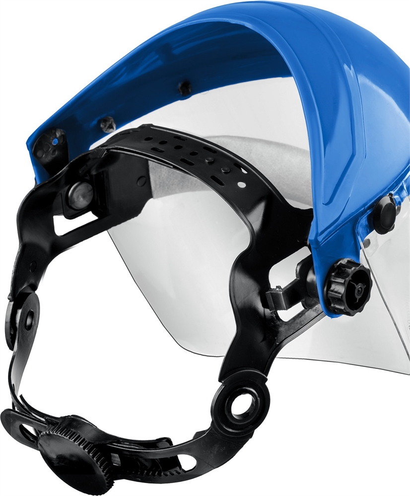 СИБИН  экран 200 х 400 мм, поликарбонат 2 мм, с храповиком, защитный лицевой щиток (11086) 11086_z01