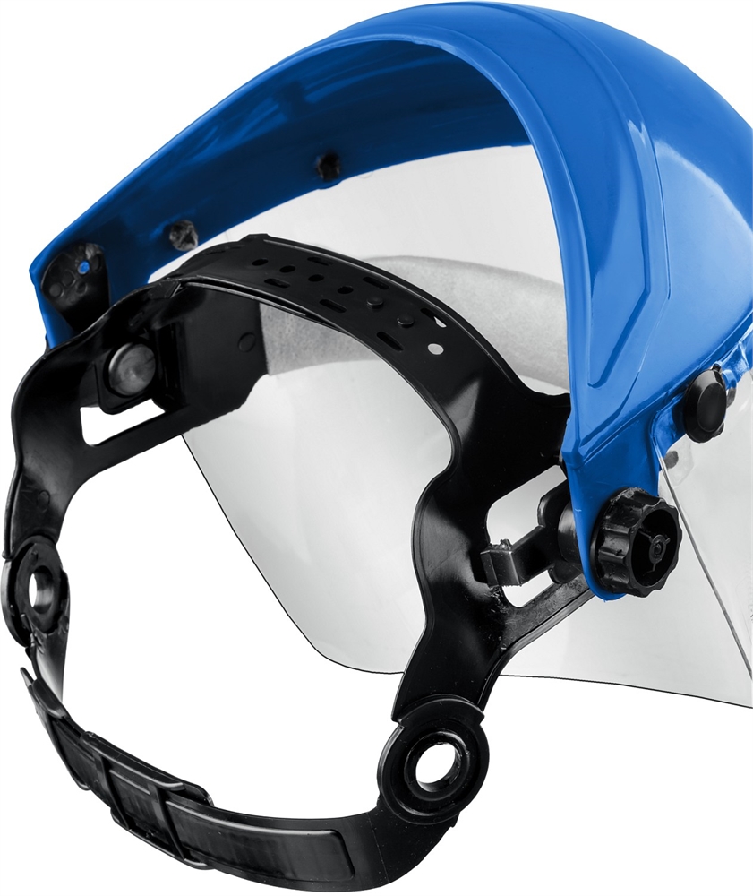 СИБИН  экран 200 х 400 мм, поликарбонат 2 мм, с рейкой, защитный лицевой щиток (11089) 11089_z01