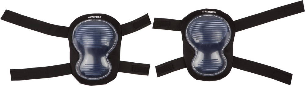 STAYER  защитные наколенники с двойной пластиковой накладкой (11199) 11199