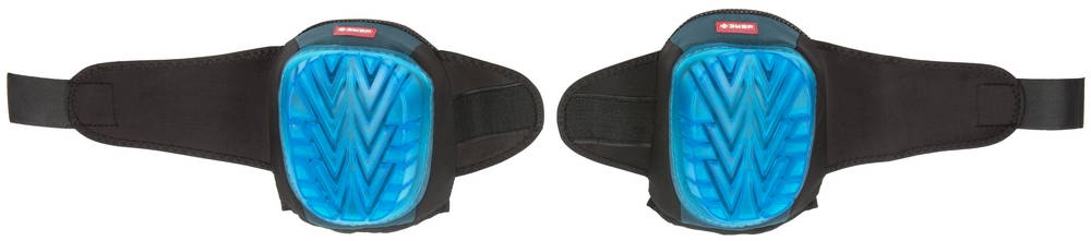 ЗУБР  с гелевым наполнителем, защитные наколенники с пластиковой накладкой(11522) 11522