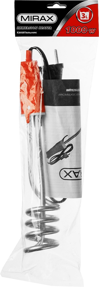 MIRAX  1000 Вт, 17 см, кипятильник (55418-10) 55418-10