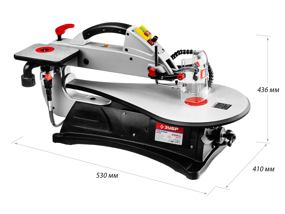 ЗУБР   50 мм, 250 Вт, лобзиковый станок (ЗСЛ-250) ЗСЛ-250