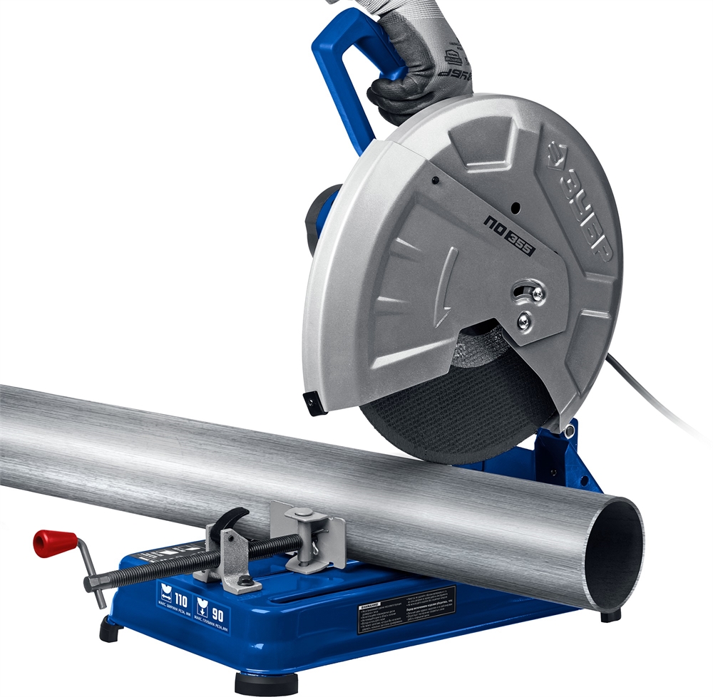 ЗУБР   355 мм, 2400 Вт, монтажная пила (отрезная), Профессионал (ПО-355) ПО-355