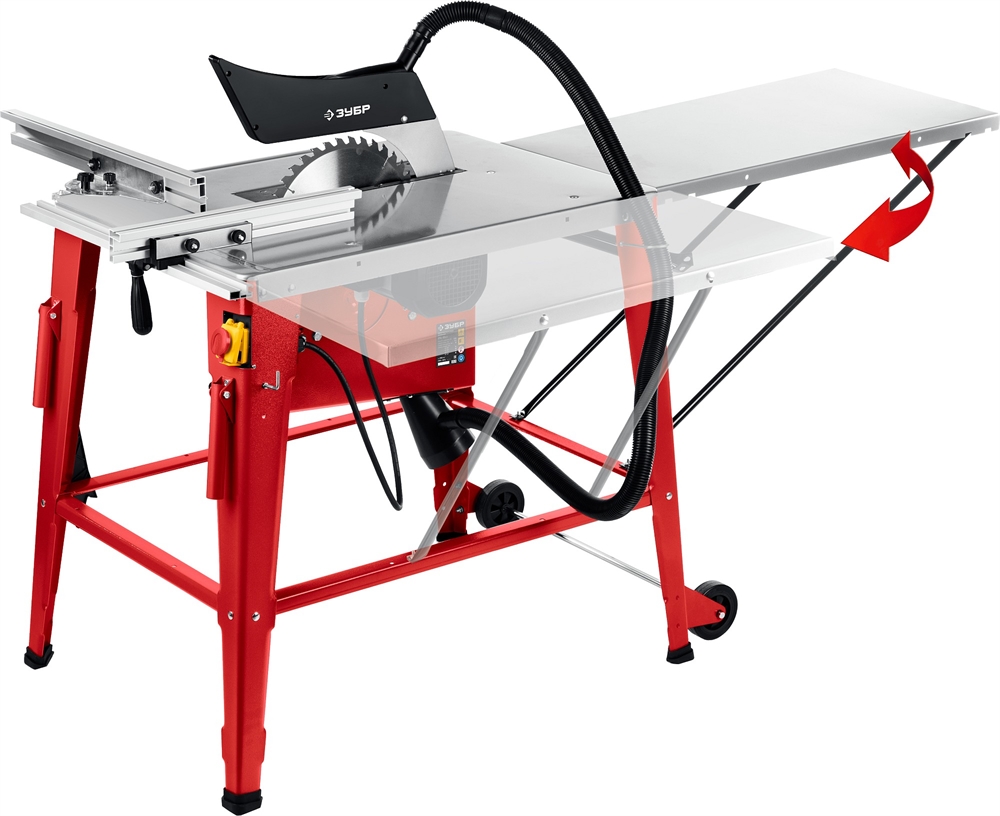 ЗУБР   d 315 мм, 2200 Вт, распиловочный станок с удлинителем (СРЦ-315су) СРЦ-315су