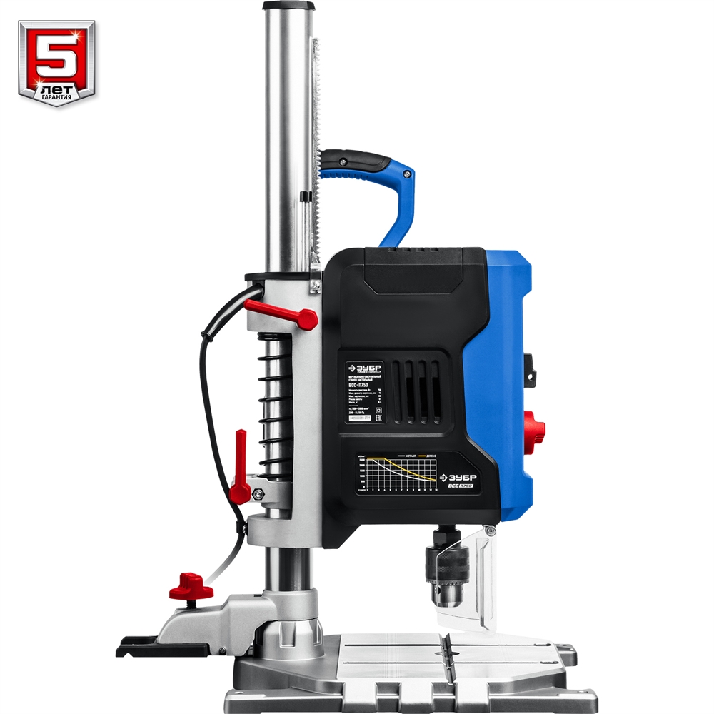 ЗУБР   750 Вт, 13 мм, вертикально - сверлильный станок, Профессионал (ВСС-П750) ВСС-П750