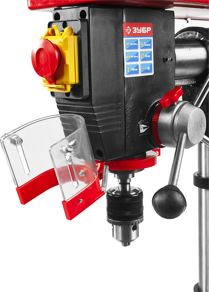ЗУБР   550 Вт, 16 мм, радиально - сверлильный станок (ЗСС-550) ЗСС-550