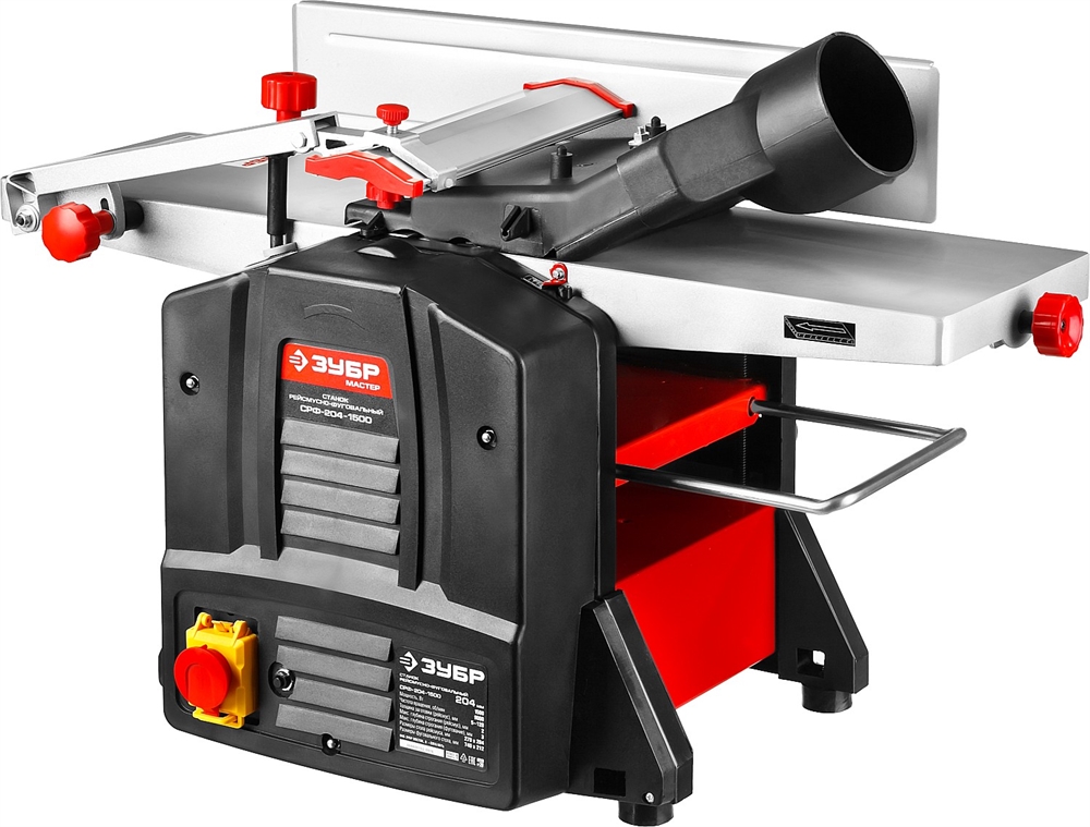 ЗУБР   204 мм, 1500 Вт, фуговально - рейсмусовый станок (СРФ-204-1500) СРФ-204-1500