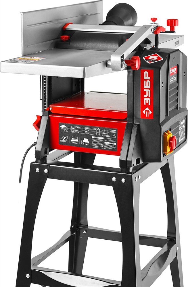 ЗУБР   254 мм, 1600 Вт, фуговально - рейсмусовый станок (СРФ-254-1600С) СРФ-254-1600С