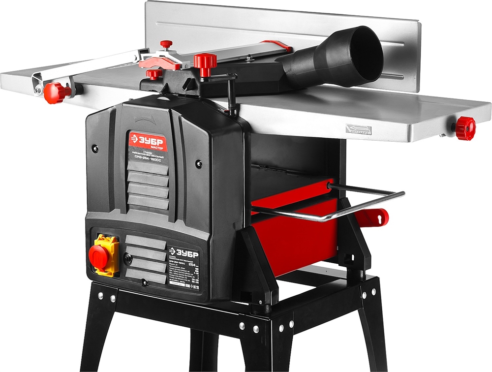 ЗУБР   254 мм, 1600 Вт, фуговально - рейсмусовый станок (СРФ-254-1600С) СРФ-254-1600С