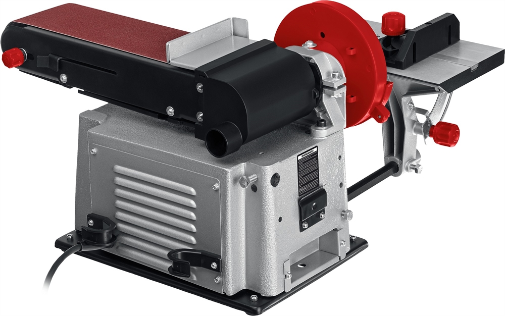 ЗУБР   d 150 мм, 100 х 914 мм лента, 500 Вт, тарельчато - ленточный шлифовальный станок (ЗШС-500) ЗШС-500