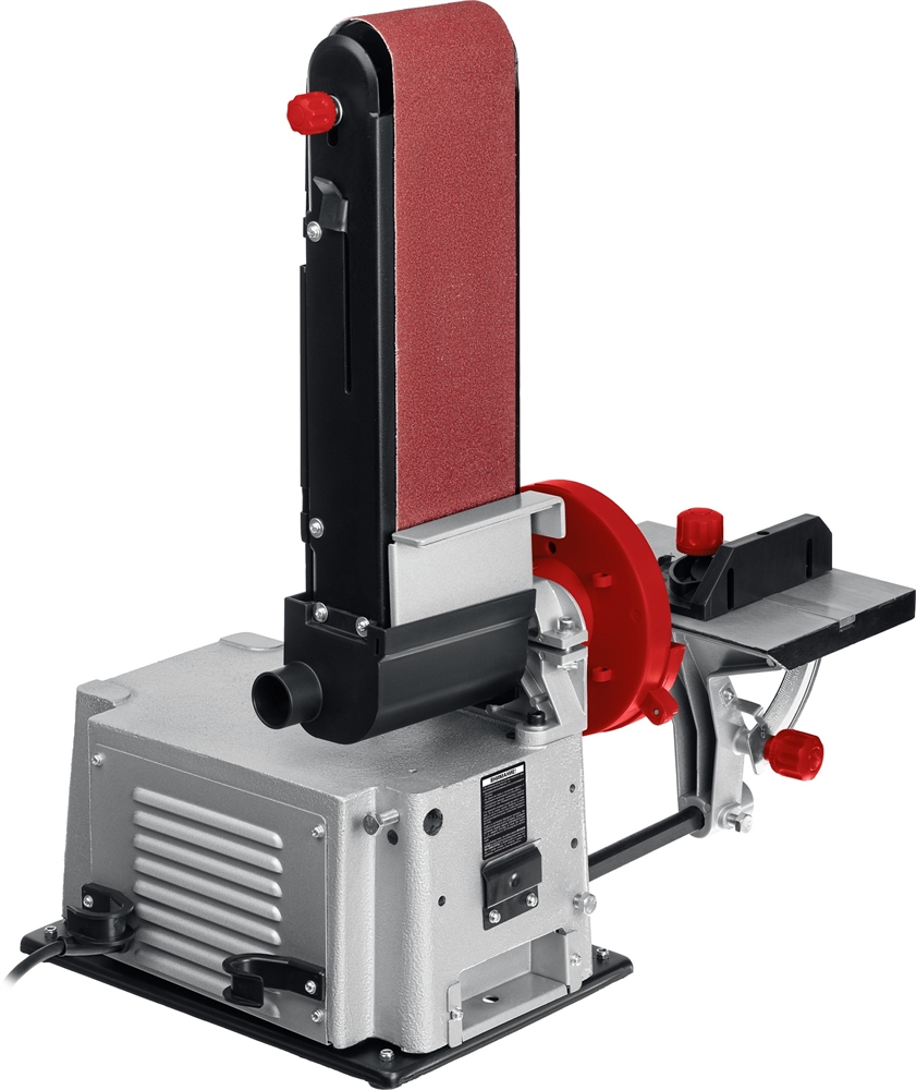 ЗУБР   d 150 мм, 100 х 914 мм лента, 500 Вт, тарельчато - ленточный шлифовальный станок (ЗШС-500) ЗШС-500